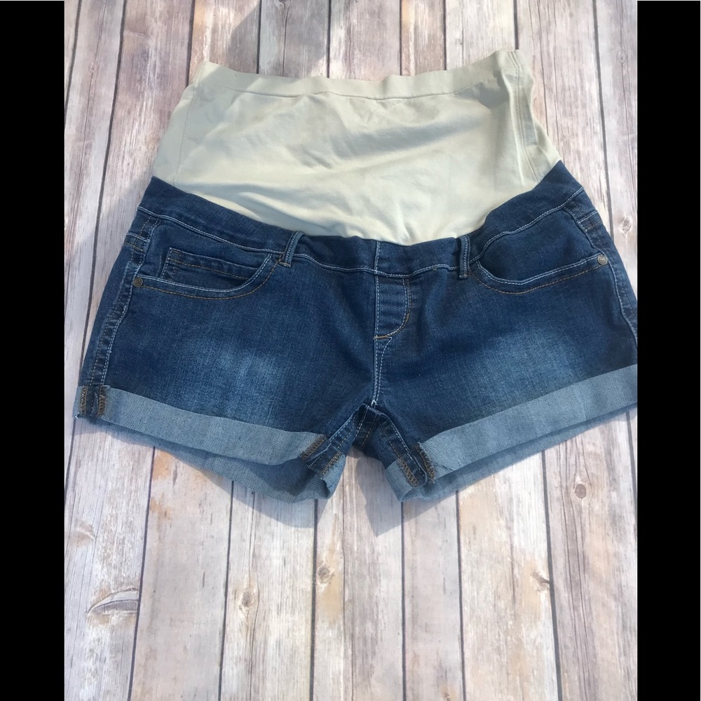 Maternity Jean shorts
